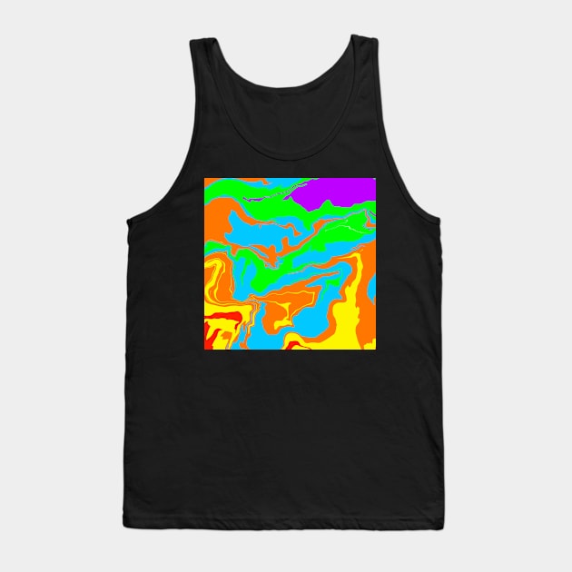 Paint Spill Tank Top by AlishaMSchil